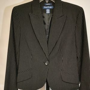 Evan Picone Women's Pinstripe Blazer Jacket